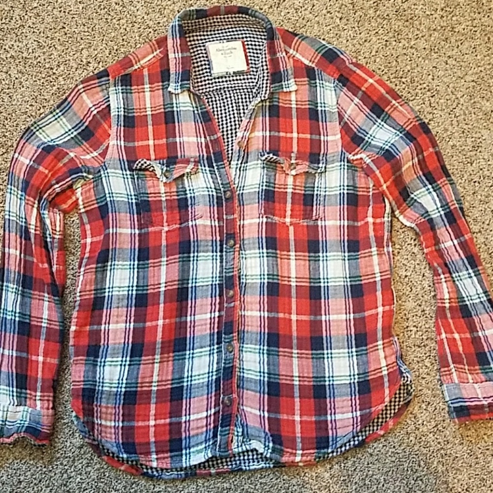 Abercrombie and Fitch flannel shirt